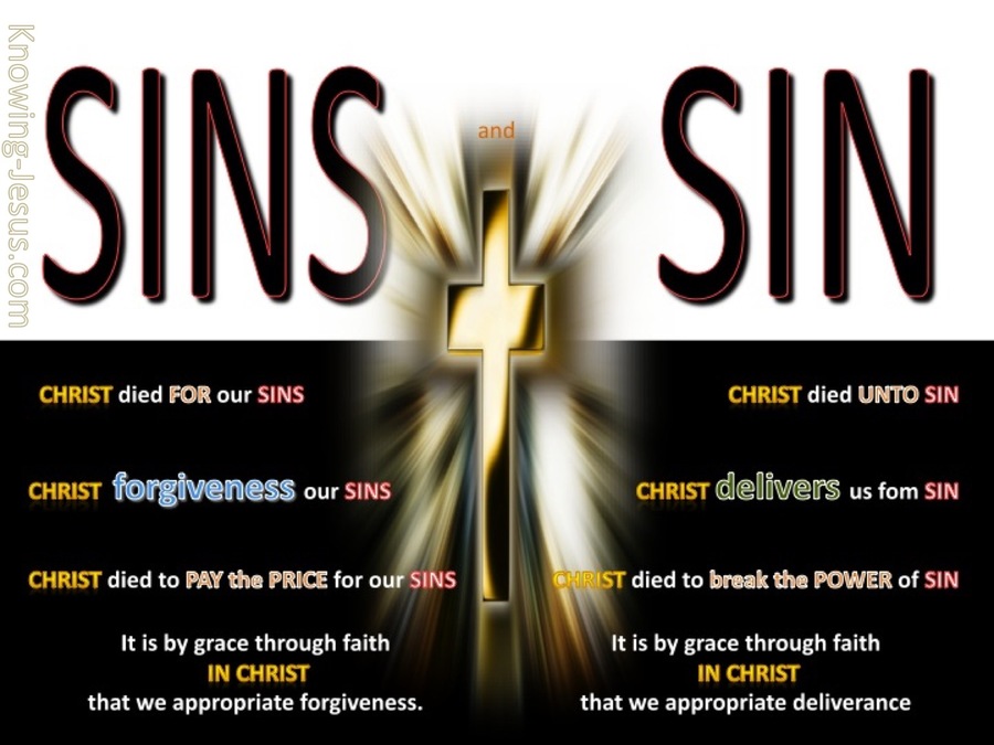 SALVATION - Sins Verses Sin (white)